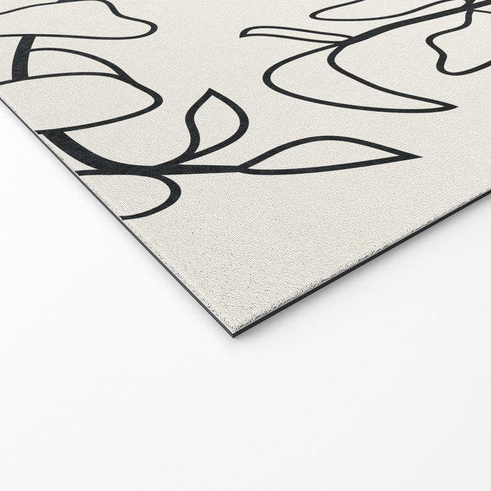 Minimalist Vines II Welcome Mat Gallery Image 2