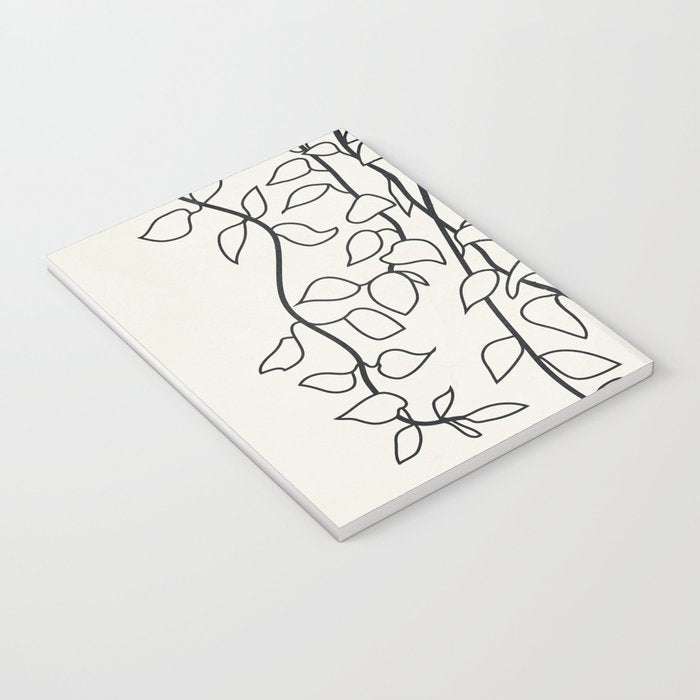 Minimalist Vines II Notebook Gallery Image 3