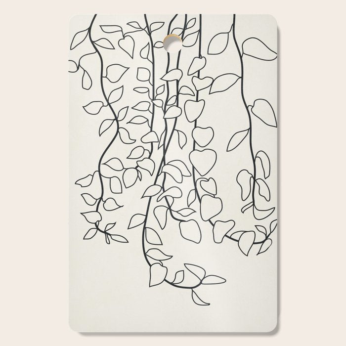 Minimalist Vines II Cutting Board Gallery Image 1