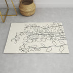 Minimalist Vines II Rug Gallery Image 1