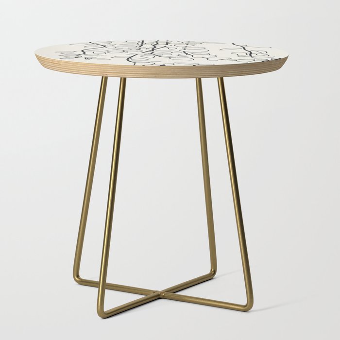 Minimalist Vines II Side Table Gallery Image 1