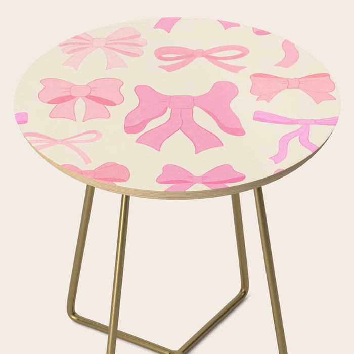 Pink Bows Side Table Gallery Image 2