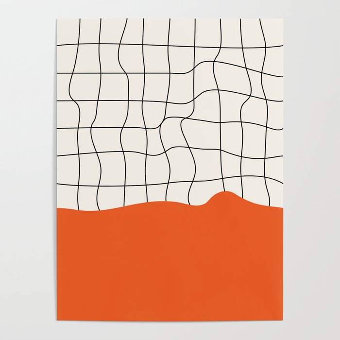 Flamingo Drip | Warp Grid: Off-White Day Edition Poster Gallery Image 4