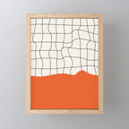 Flamingo Drip | Warp Grid: Off-White Day Edition Mini Art Print Gallery Image 1