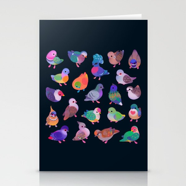 Wild pigeon - name Stationery Card Gallery Image 2