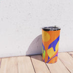 Summer Heat Abstract Botanical Series Travel Mug Gallery Image 4