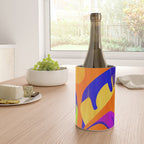 Summer Heat Abstract Botanical Series Wine Chiller Gallery Image 4