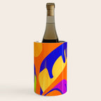 Summer Heat Abstract Botanical Series Wine Chiller Gallery Image 1