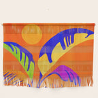 Summer Heat Abstract Botanical Series Wall Hanging Gallery Image 1