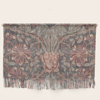 Honeysuckle Pink by William Morris Antique Vintage Victorian Jugendstil Art Nouveau Retro Pattern Wall Hanging Gallery Image 1