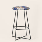 Leopard Cubs Starry Night Stool Gallery Image 1