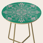 Flores, Emerald & Pink Side Table Gallery Image 2