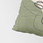 Abstract Faces 3  Pillow Sham Gallery Image 4