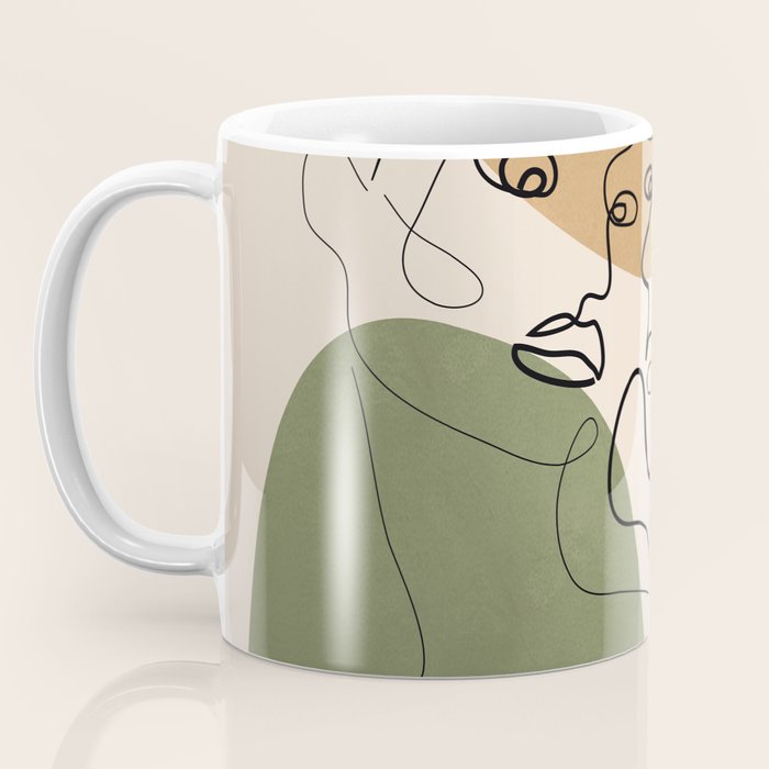 Abstract Faces 3  Coffee Mug Gallery Image 3