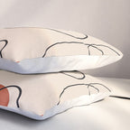 Abstract Faces 3  Pillow Sham Gallery Image 3