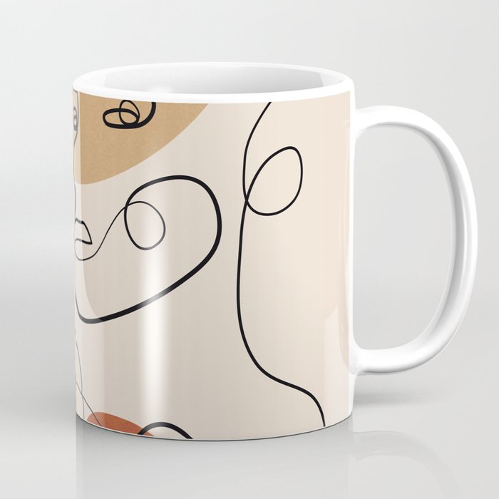 Abstract Faces 3  Coffee Mug Gallery Image 1