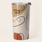 Abstract Faces 3  Travel Mug Gallery Image 2