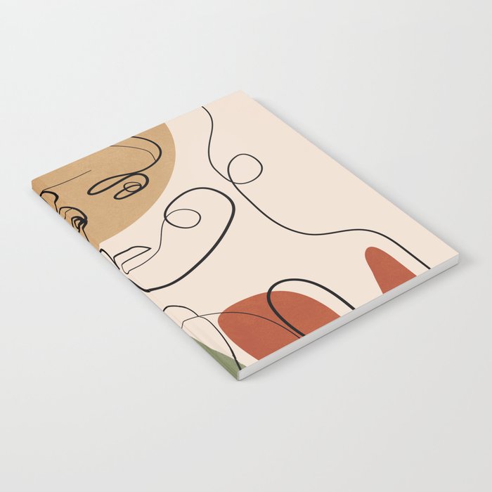 Abstract Faces 3  Notebook Gallery Image 2