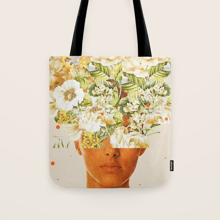 SuperFlowerHead Tote Bag Gallery Image 1