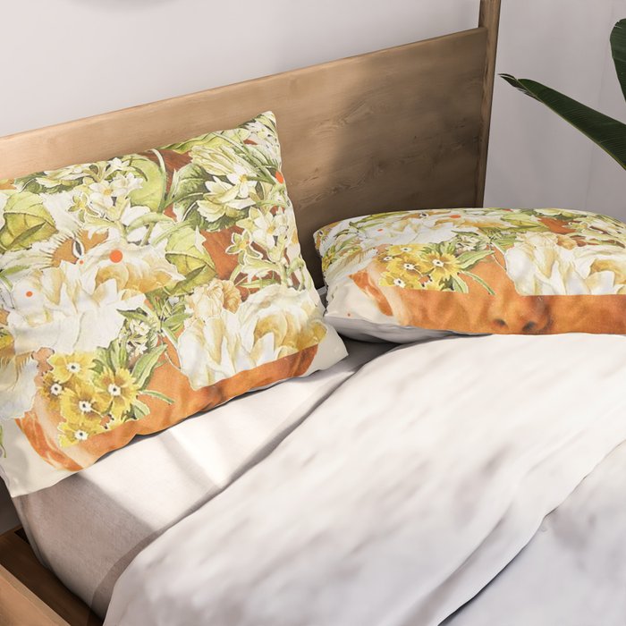 SuperFlowerHead Pillow Sham Gallery Image 2