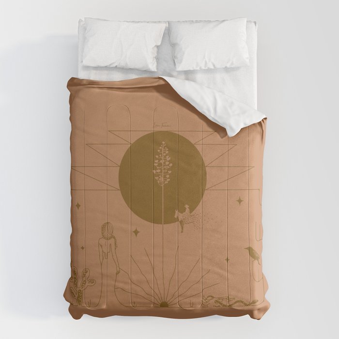 It Was All A Dream - Terracotta Comforter Gallery Image 6