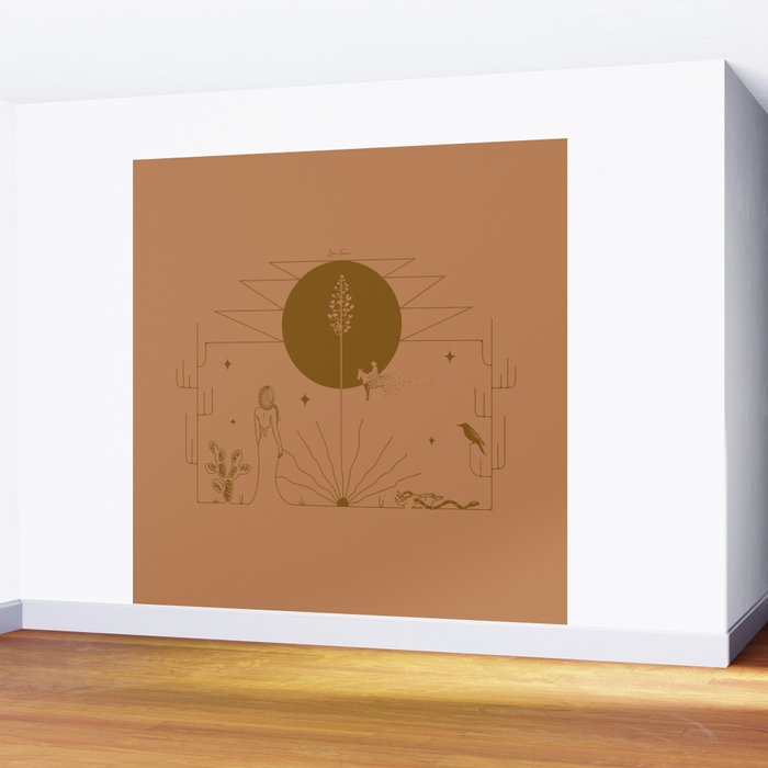 It Was All A Dream - Terracotta Wall Mural Gallery Image 2