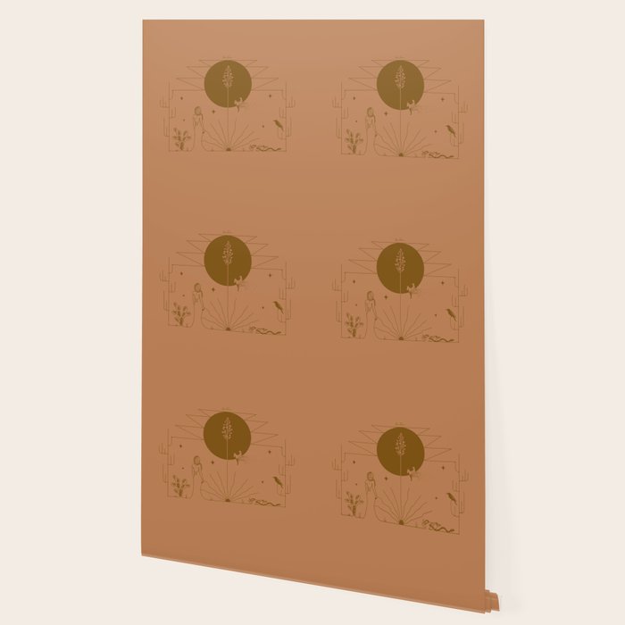 It Was All A Dream - Terracotta Wallpaper Gallery Image 2