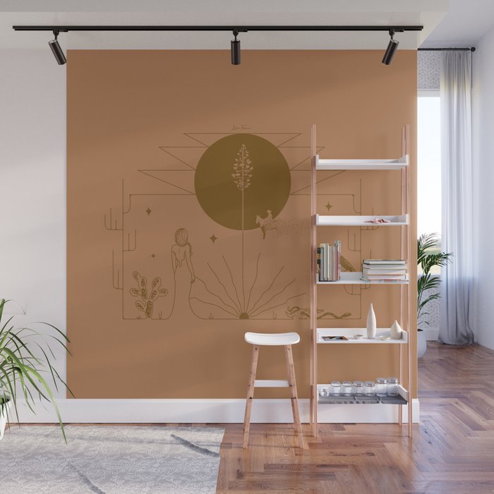 It Was All A Dream - Terracotta Wall Mural Gallery Image 1