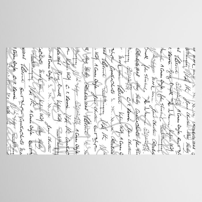 Literary Giants Pattern II Tablecloth Gallery Image 2