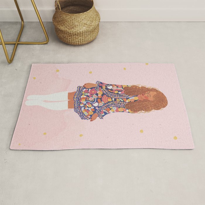 70s Girl Rug Gallery Image 1