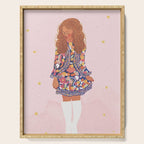70s Girl Serving Tray Gallery Image 1
