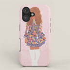 70s Girl iPhone Case Gallery Image 1