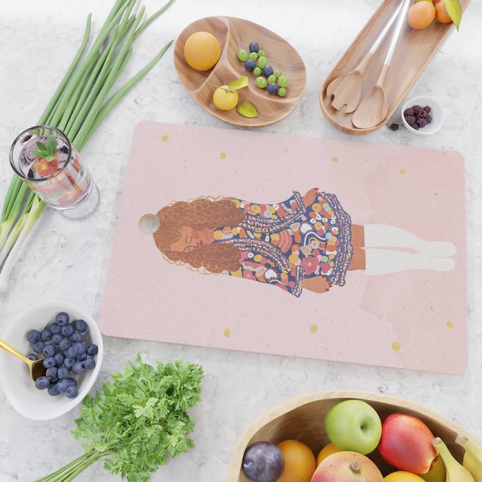 70s Girl Cutting Board Gallery Image 2