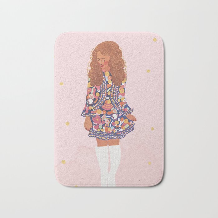 70s Girl Bath Mat Gallery Image 1