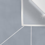 Capricorn Zodiac Star Constellation Line Art Blue Grey Wall Tapestry Gallery Image 3