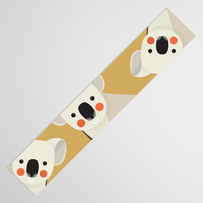 Koala, Animal Portrait Table Runner Gallery Image 3