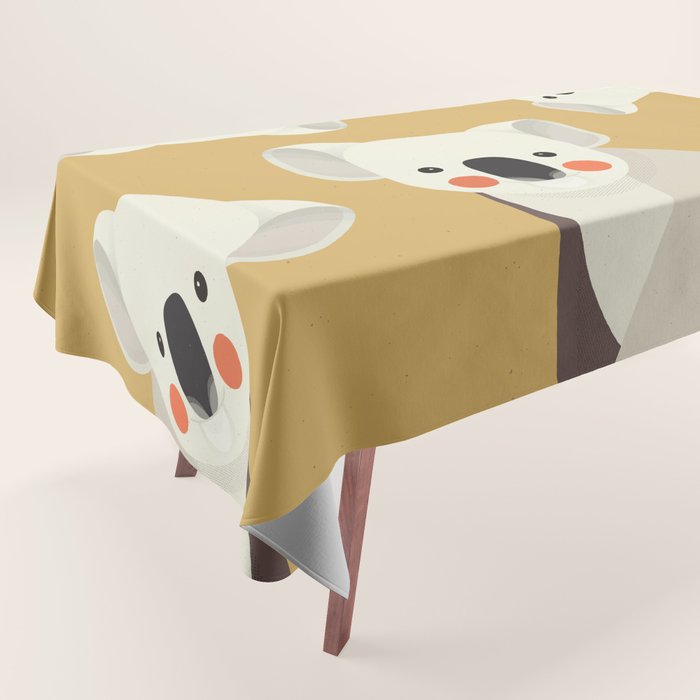 Koala, Animal Portrait Tablecloth Gallery Image 1