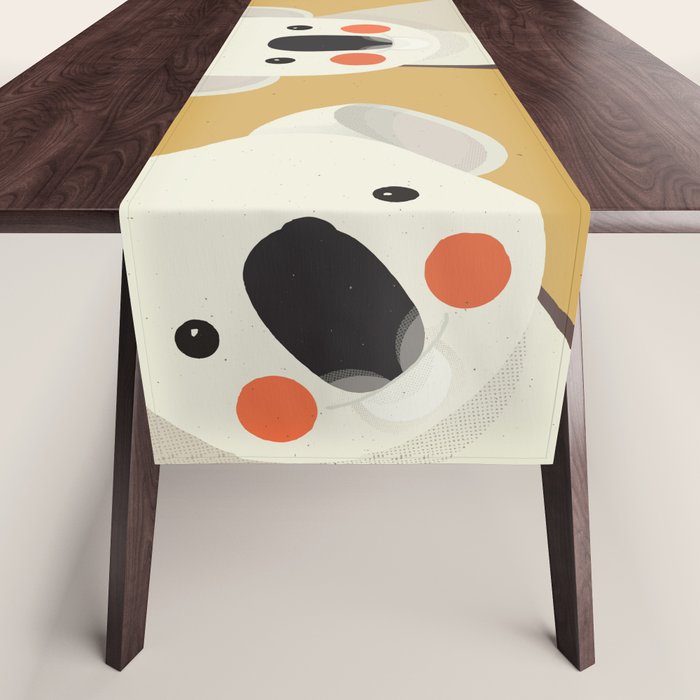 Koala, Animal Portrait Table Runner Gallery Image 1