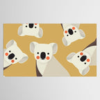 Koala, Animal Portrait Tablecloth Gallery Image 2