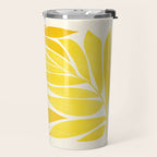 Mid Mod Vines in Yellow Travel Mug Gallery Image 2