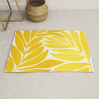 Mid Mod Vines in Yellow Rug Gallery Image 1