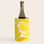 Mid Mod Vines in Yellow Wine Chiller Gallery Image 1