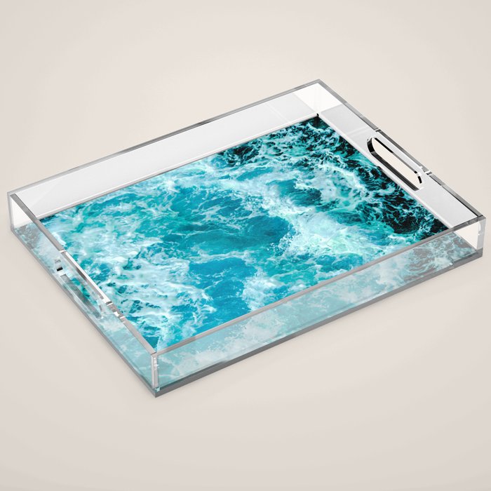 Sea Me Waving Acrylic Tray Gallery Image 1