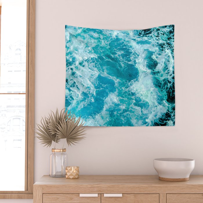 Sea Me Waving Wall Tapestry Gallery Image 2