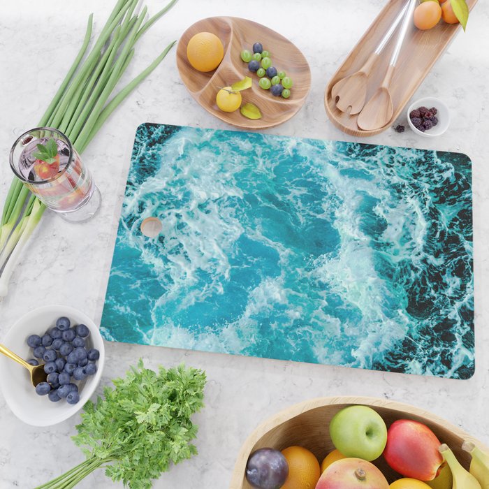 Sea Me Waving Cutting Board Gallery Image 2