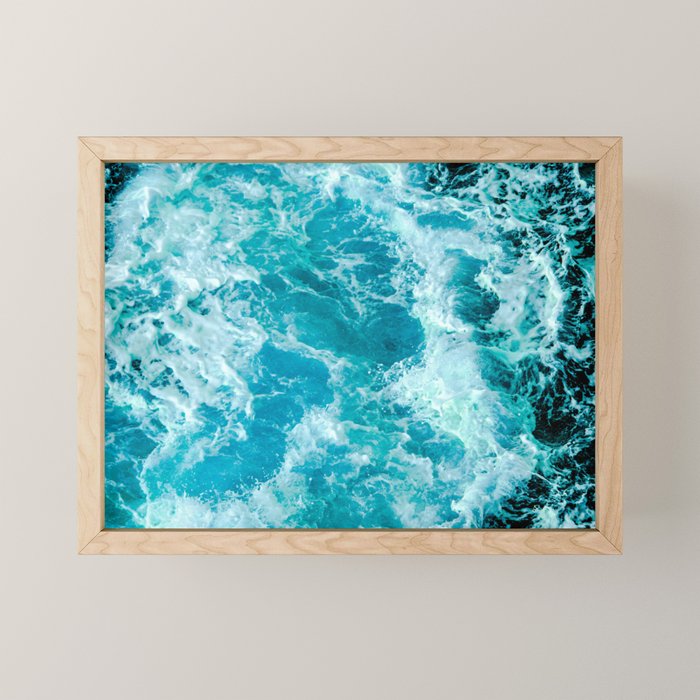 Sea Me Waving Mini Art Print Gallery Image 1