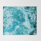 Sea Me Waving Throw Blanket Gallery Image 2
