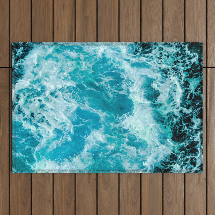 Sea Me Waving Outdoor Rug Gallery Image 1