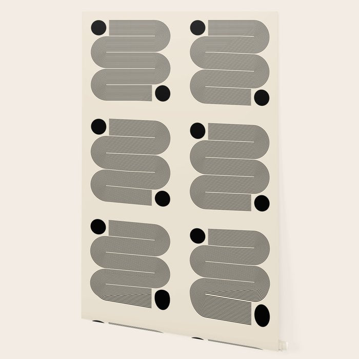 Abstraction_LINE_BLACK_DOT_VISUAL_ART_Minimlism_001A Wallpaper Gallery Image 2