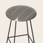 Abstraction_LINE_BLACK_DOT_VISUAL_ART_Minimlism_001A Stool Gallery Image 2